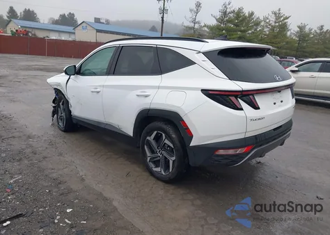 2022 Hyundai Tucson Hybrid Limited z USA, uszkodzony, nr VIN KM8JECA15NU033425